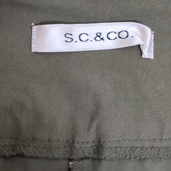 3/$20 SC&Co Pull On Ankle Pants Tummy Control Comfort 4 Way Stretch Size 10 - Picture 7 of 12